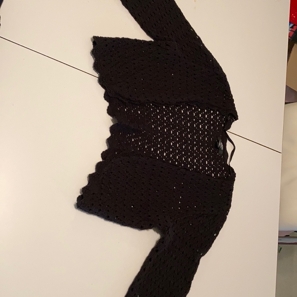 Petite Crop Sweater